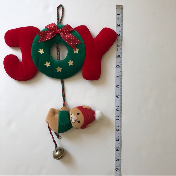 Vintage Holiday Joy Sign Hanger - Picture 6 of 6